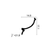 C900 Uplighter Crosssection